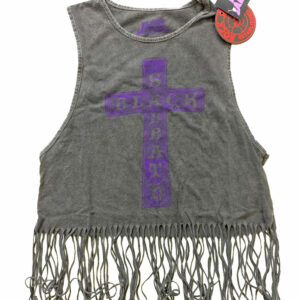 Black Sabbath Ladies Tassel Vest