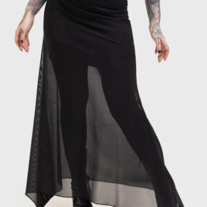 Killstar Death Star Maxi Skirt